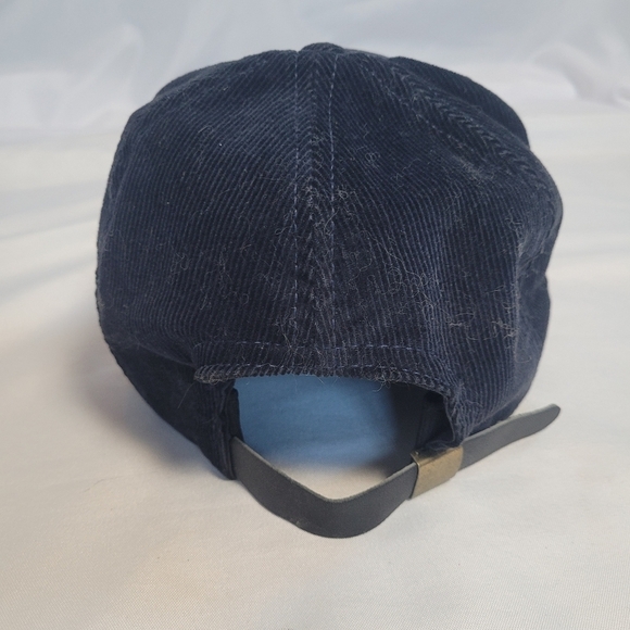 VTG NRA ILA National Rifle Assoc Eagle Black Corduroy Cap Hat One Size - Picture 4 of 9